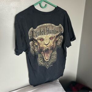 Black Graphic Tshirt